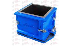 China Cast Iron Cube Mould Four Part 100 Mm Concrete Testing Equipment supplier