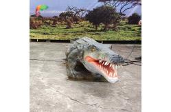 China Water Resistant Animatronic Crocodile Customized Simulation Animals supplier