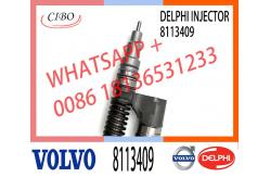 China Injector BEBE4B12001 BEBE4B12004 3155040 8113409 For VOL FH12 D12 engine supplier