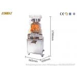 Self Serivce Orange Juicer Machine For Supermarket With Inmetro Certificate for sale