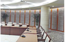 China Top Hanging System Movable Soundproof Partition Wall / Sliding Folding Partitions supplier