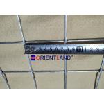Galvanized Wire Mesh Defence Barrier Blast Wall Hole Size 3''X3'' 4mm Dia for sale