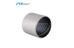 China Steel Back POM Coated Metal Polymer Composite Boundary Lubricating Plain Bushing supplier