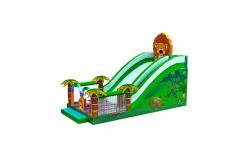 China Children Fun Park Inflatable Forest Palm Trees Slide For Rentals supplier
