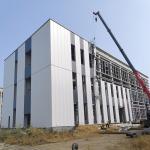 Prefabricated Steel Structure Storage Warehouse Large Span Metal Frame Buildings for sale