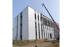 China Prefabricated Steel Structure Storage Warehouse Large Span Metal Frame Buildings supplier