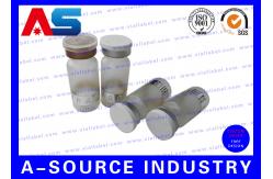 China Embossed Logo Miniature Glass Vials Clear For Pharmaceutical Packaging vial glass bottle supplier