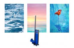 China Hd Vertical Wall Printer Foldable Vertical Rail Silent Smart 3d Digital Photo Painting supplier