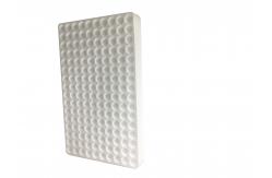 China Floating EPS Foam Plastic Seedling Tray Recycled 160 Round Cell Seed Tray supplier