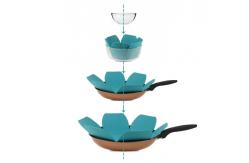 China Larger Thick Felt Pot Separators , ODM Felt Pan Dividers supplier