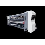 All Comupter Controled Pressure Free Corrugated Cardboard G6-1224 Feed Structure Lead Edge Vacuum Transfer 4 Color Printer + Slotter + Die Cutter + Vibrator + Stacker for sale
