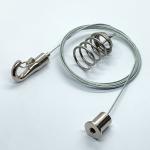 Steel Part Acoustic Panels Lighting Hardware Fittings With Hook Cable Gripper for sale