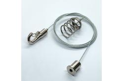 China Steel Part Acoustic Panels Lighting Hardware Fittings With Hook Cable Gripper supplier