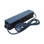 Black aluminum panel  Desk Mount Power Modules & Flush in table electricl power outlet...