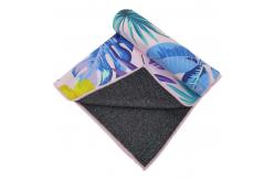China Portable Large Soft Non slip Fast Drying Absorbent Microfiber Beach Towel supplier