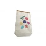Charcoal Custom 3 Ply Kraft Paper Sacks biodegradable 25kg for sale