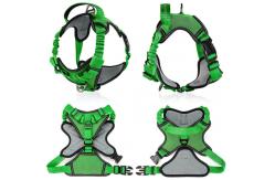 China Adjustable Nylon Dog Harness For Puppy Training Easy Control Handle supplier