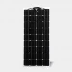 Semi Flexible Monocrystalline Solar Panel 200W Vehicle Powered RV And Marine Solar Panel for sale