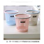 Plastic Dustbin For Office Home Use Kids Room With Pressure Ring