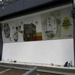 Signage & Wayfinding Elements Of Vitreous Enamel Panels In Artworks for sale