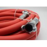 3/4And 1 Rubber Air Hose Assembly , Jack Hammer Hose with Claw Fittings for sale