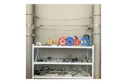 China Hot Dip Galvanized Steel Multiple Fiber Optic Drop Wire Cross-arm Bracket supplier