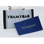 Washable Woven Clothing Labels OEKO Iron On Embroidered Patches