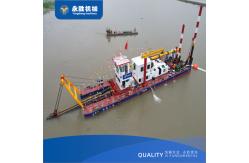 China Indonesian quartz sand mining uses 14-inch 300m3/h hydraulic cutter suction dredger supplier