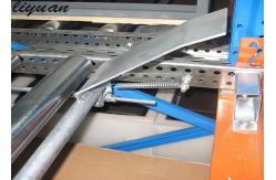 China Gravity Adjustable Pallet Racking System , Pallet Flow Rack Storage Systems supplier