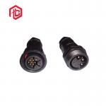 Screw Locking 6 Pin 7 Pin M25 Waterproof Data Connector