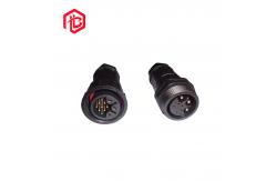 China Screw Locking 6 Pin 7 Pin M25 Waterproof Data Connector supplier