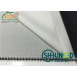 30D * 50D Double Dot Twill Weave Woven Interlining For Apparel Industry for sale
