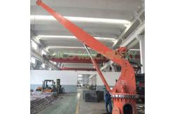 China Marine Deck 3T Fixed Boom 9m CCS Hydraulic Jib Crane supplier