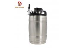 China 5L Double Wall Vacuum Insulated Barrel Beer Dispenser Tap Kit supplier