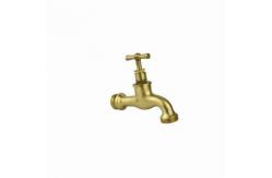 China DN15 DN20 Pipeline Taps Male Thread Bath Bib Taps With Nozzel supplier