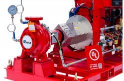 China UL & FM DIESEL DRIVEN FIRE WATER PUMPS END SUCTION PUMP WITH CONTROLLER supplier