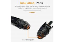 China Dustproof 1 Pair 16awg Solar Y Branch Connectors supplier