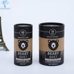 Airtight Spice Protein Cardboard Cylinder Packaging 45mm-225mm Diameter for sale