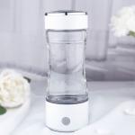 USB Charging Hydrogen Water Bottle White / Transparent Color With Rich Electrolysis for sale