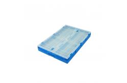 China 650*440 mm Series Plastic Collapsible Tote Boxes Attached Lids Stacking supplier