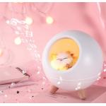 1200mAh 5V Cat Night Light Lamp USB Charging with Bluetooth Speaker for sale