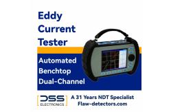 China Dual Sensor Input Dual Channel Eddy Current Flaw Detector supplier