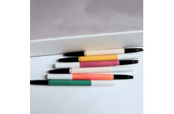 China Double Ended Auto Eyebrow Pencil Slim Shape Long Standing Customizable supplier