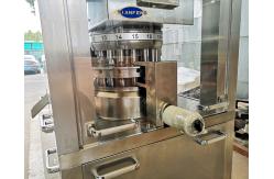 China 10 KN  D Tooling 8 10 Multi Station Rotary Pill Press Machine Maker supplier
