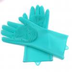 Blue Silicone Gloves Heat Resistant Silicone Household Products Durable for sale