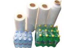 China Single Wound Polyethylene PE Shrink Film 25μM Thickness For Drink Packaging supplier