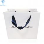 Embossed Coated paper Cloth Gift Bags With Handles Eco friendly for sale