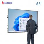 Qtenboard Wholesale New 4k 75 Inch Windows Ops Interactive Panel 65 Inch India Interactive Flat Panel Android for sale
