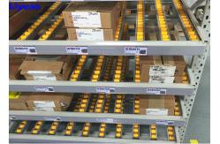 China Industrial Carton Flow Rack Rolling Stainless Steel Case Fifo Storage System supplier