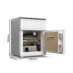 Solid Steel Fingerprint Lock Smart Box Safe With Auto Open Fingerprint Lock Safe for sale